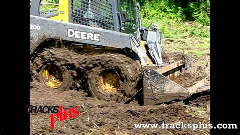 best tracks for skid steer in mud|skid steer tracks stuck.